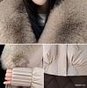 Streetwear Big-Fur-collar Down Cotton-padded Jacket Women's Winter Short Parkas Thicken Warm Coats Lady Fashion Outerwear