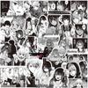 1000 черно-белых аниме-наклеек: Demon Slayer, One Piece и многое другое для украшения блокнота