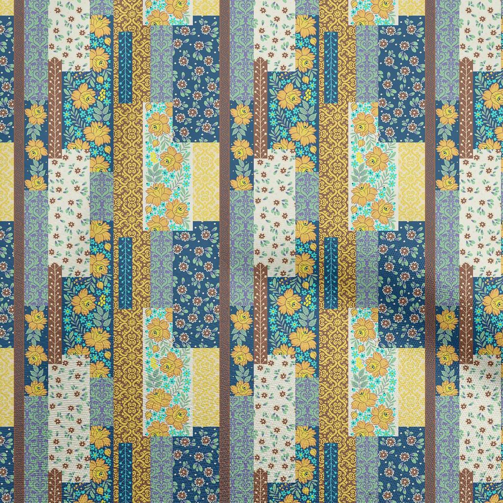 oneOone Cotton Flex Fuschia Pink2 Fabric Floral Sewing Craft Projects Fabric Prints By Yard 40 Inch