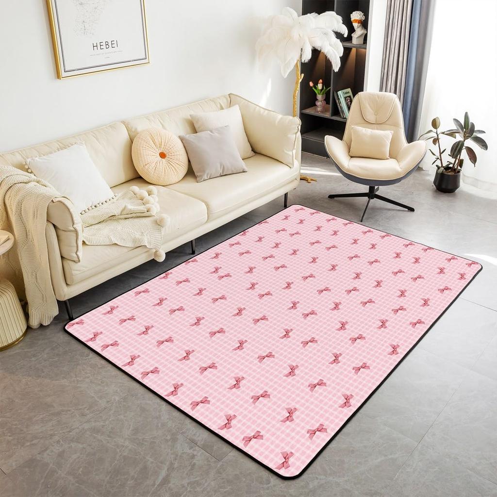 King and Queen Crown Area Rug Romantic Gold White Loving Heart Rugs for Living Room 39"x59",Couple Lover Gray and Black Washable Rug,Wedding