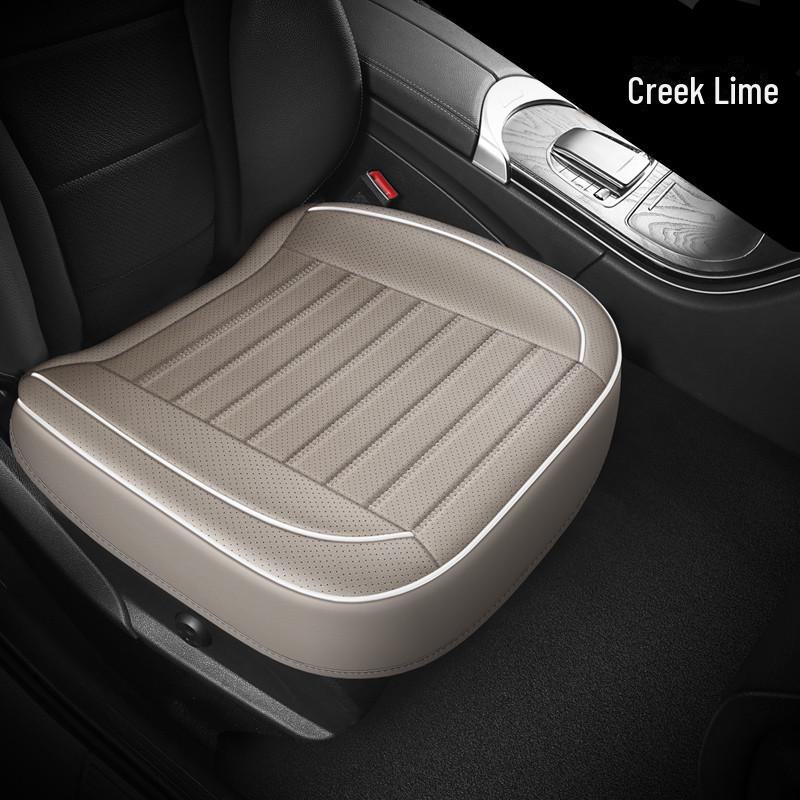 Универсальная нескользящая кожаная подушка для автомобильного сиденья без спинки, цельная, с полным покрытием, для основного и сменного водителя, лидер продаж во внешней торговле.