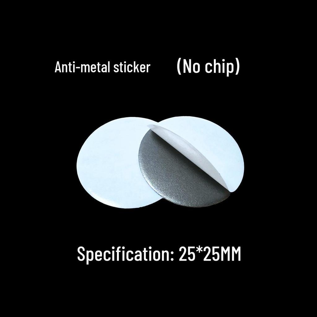 Прозрачная RFID NFC стикер-метка с клеевым слоем и чипом Tag213 для контроля доступа
