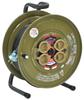 HATAYA Cord Reel for Outdoor Use 100V 20m Standard 4 Outlet Rainproof 1 Plug Copper For Home Factory Construction Sunday Rainbow Reel Limited Edition