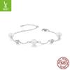 Beizhuhai Rhyme Moissanite Bracelet, Cross-Border Elegant Charm S925 Sterling Silver Bracelet Jewelry