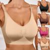 Женский бесшовный бюстгальтер с чашками DE Plus без стального кольца, однослойный дышащий и удобный спортивный бюстгальтер-майка