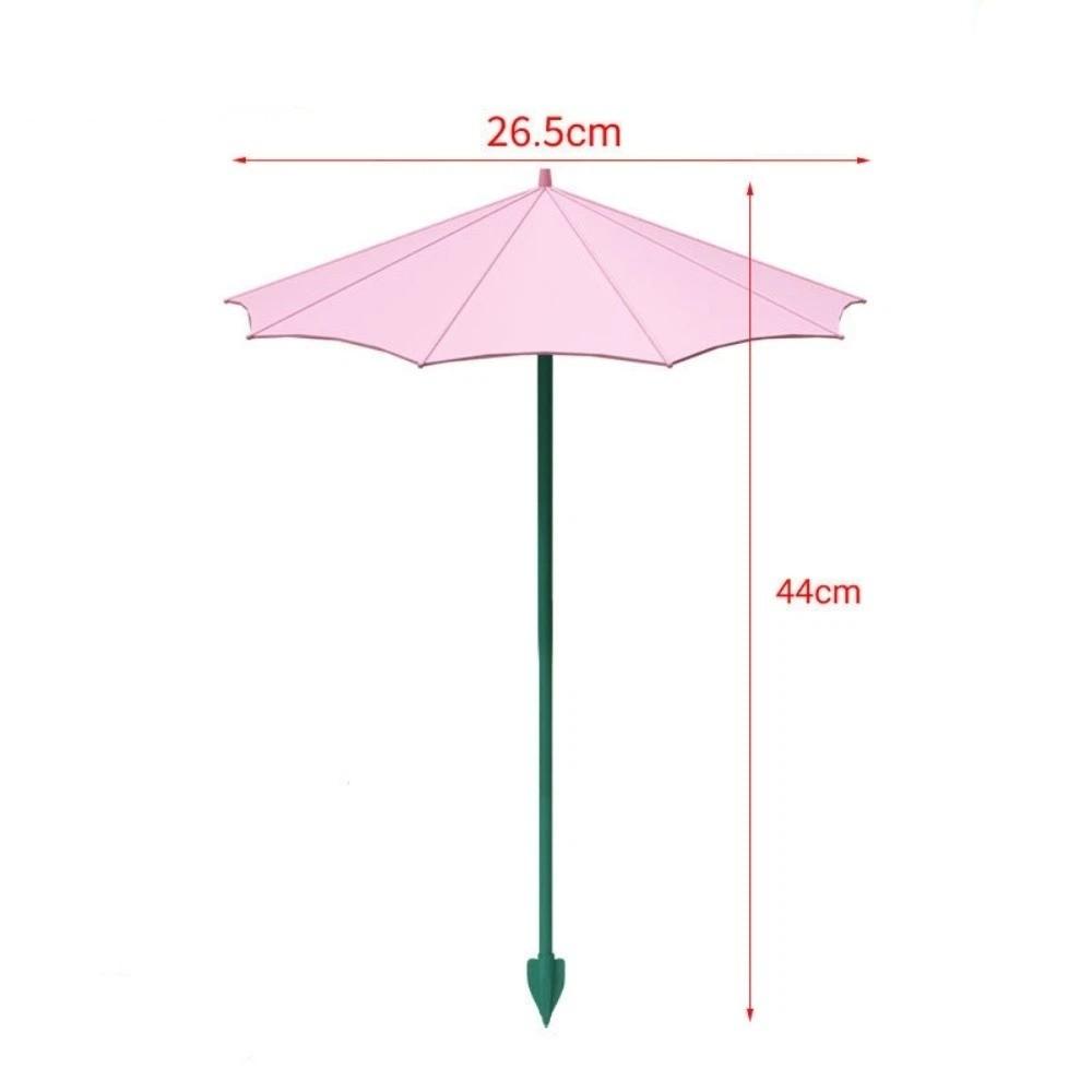 Mini Plant Umbrella UV-protective Garden Plant Shades Seedlings Sunshade Umbrella  Potted Plants