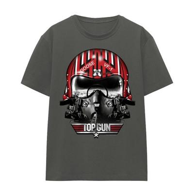 Top Gun Унисекс футболка для взрослых с шлемом гуся