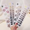 10pcs Kawaii Geometric Metal Hairpins Set Women Girls Child Hairgrips Hair Clips Pins Barrettes Accessories Hairclip Headdress