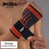 JINGBA SUPPORT 1 шт. Футбольный бандаж для голеностопа+Наколенник для баскетбола Налокотник защитный протектор +Напульсник боксерская кистевая повязка Поддержка