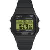 Timex T80 34mm Watch ? Black with Stainless Steel Expansion Band