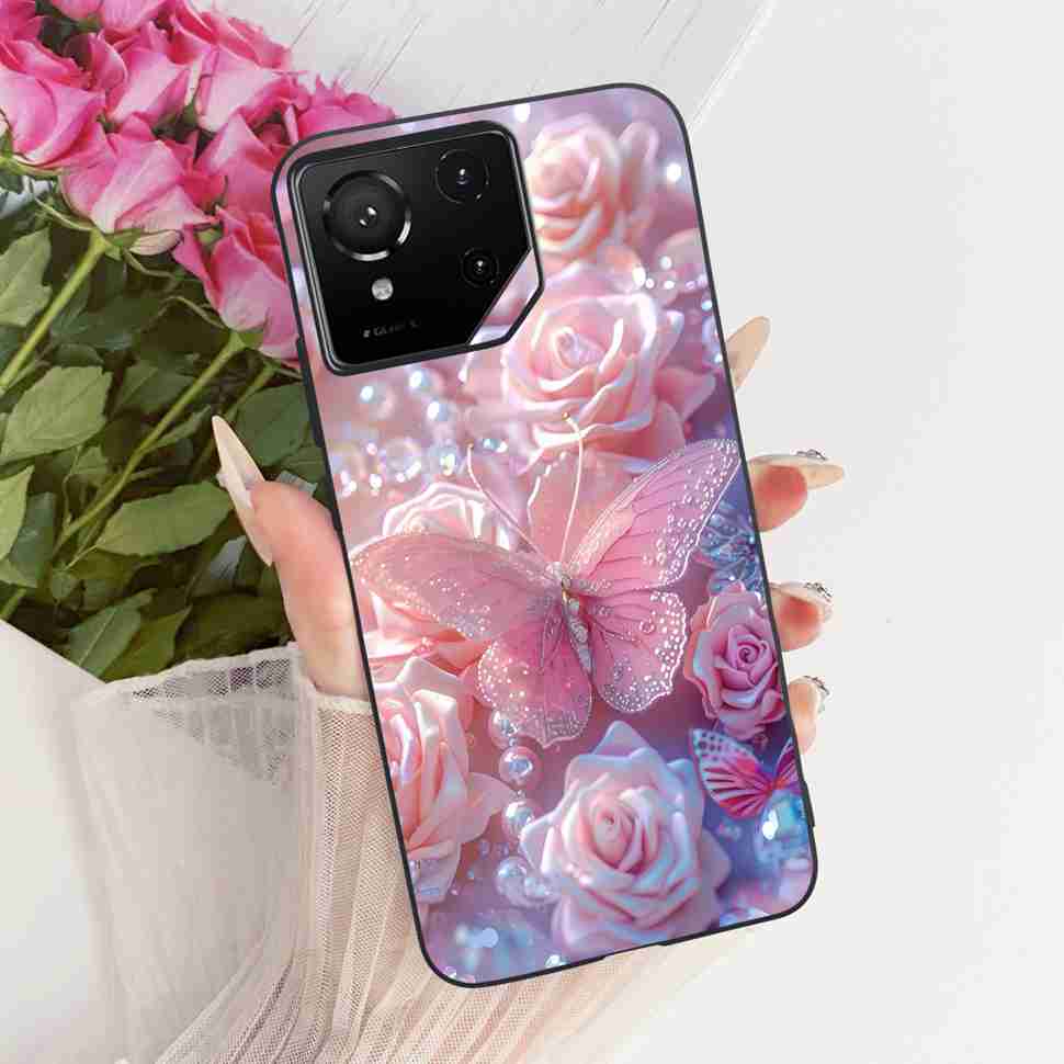 Для Asus ROG Phone 9 5G Чехол Популярный Рисунок Расписной Силиконовый ТПУ Черный Чехол Для Asus ROG Phone 9Pro 9 PRO 5G Чехлы Для Телефона Capa