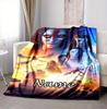 Custom Name Avatar World Flannel Blanket Throw Blanket Soft Warm Sofa Bed Decor Unique Gift