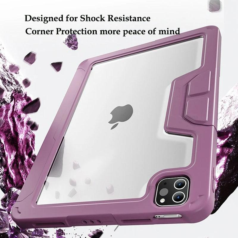 Магнитный чехол со складыванием Y для iPad 12-го 11-го Smat Cover iPad 10-го Air 5 4 10.9 iPad Air 11 M4 Pro 11 7-го 9-го 8-го ПОКОЛЕНИЯ 10.2 10.5 Оболочка