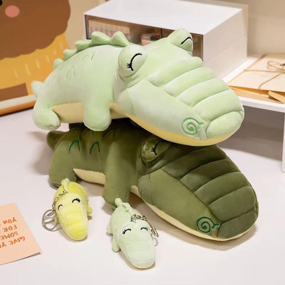 Hugging Pillows Crocodile Plush Toy Pendant Stuffed Animal Crocodile Throw Pillows Kids Toy