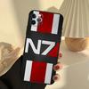 N7 Mass Effect Case For iPhone 11 12 13 14 15 16 Pro Max Cover For iPhone 13 12 Mini XR X XS Max Plus
