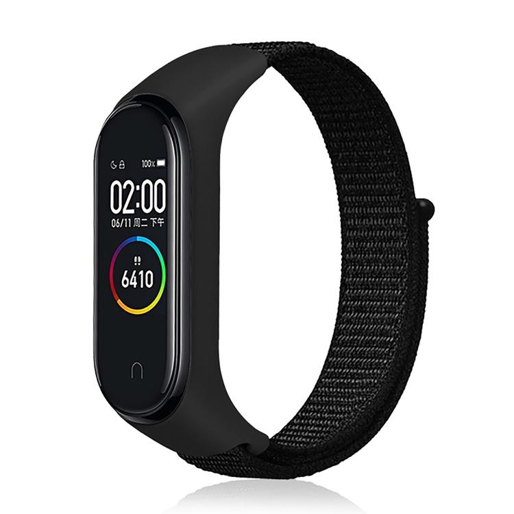 Умные часы Нейлоновый плетеный ремешок для Xiaomi Mi Band 3 / 4