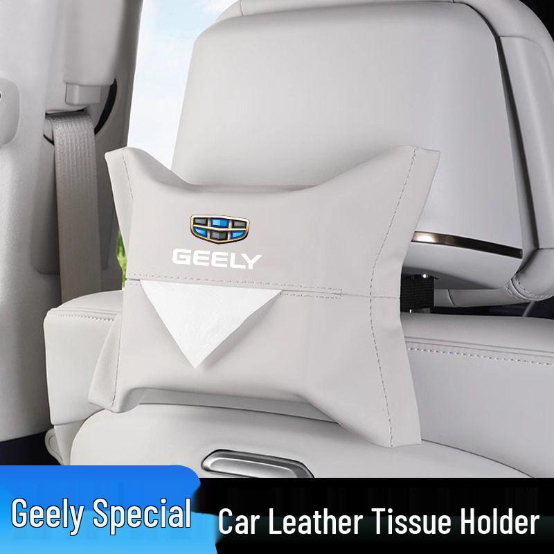 Тканевая коробка для автомобиля Geely: Подходит для Xingyue, Binyue, Emgrand, Borui, Geometry, ICON - Ящик-подлокотник на заднее сиденье