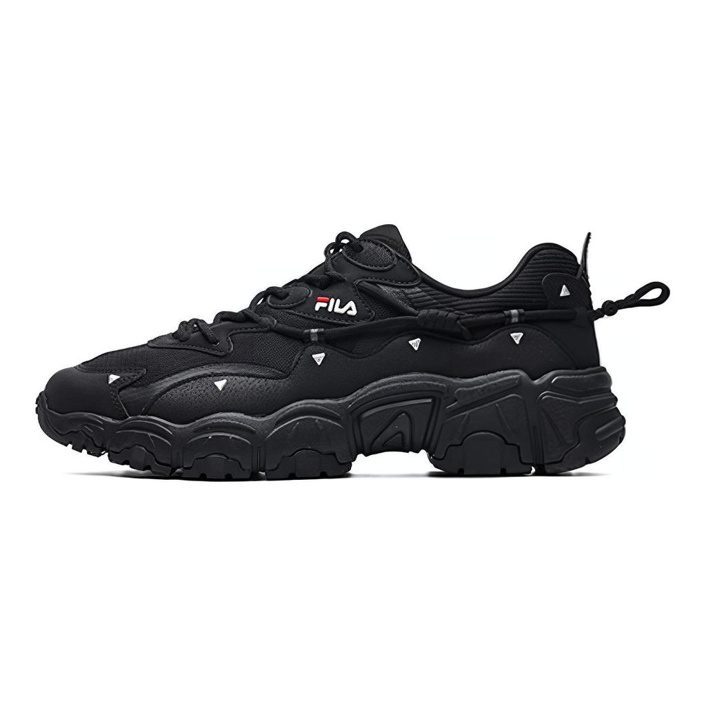 Fila Heritage FHT Низкие Спортивные Кроссовки Черные Женские F12W134108FBK