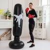 Tall Inflatable Boxing Bag for Adults Thickened PVC Immediate Bounce Back Boxing Bag for MMA Kickboxing Boxing Karate