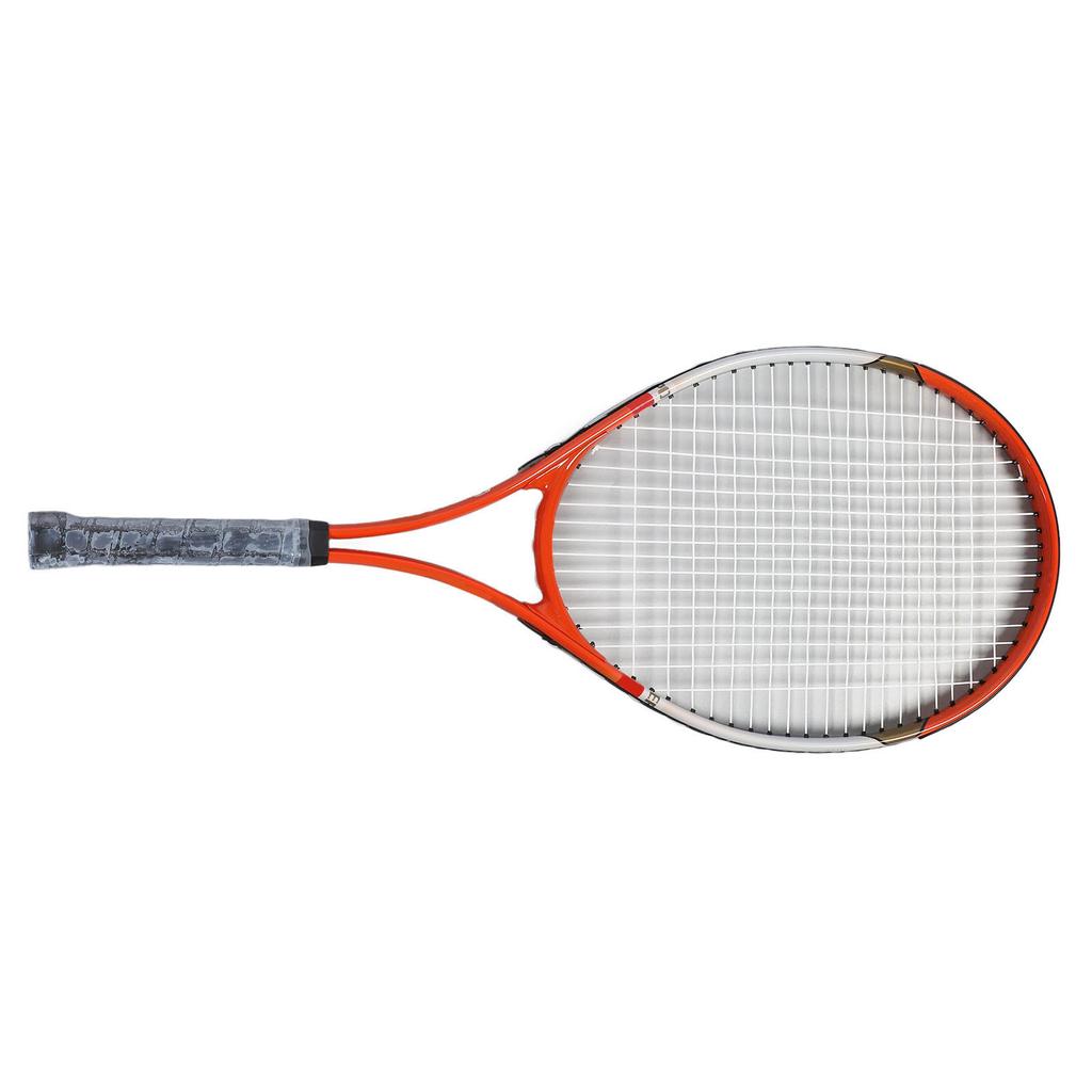 Теннисная ракетка 27 дюймов для взрослых и подростков, из алюминиевого сплава и нейлона, рекреационная теннисная ракетка с чехлом для ракетки для начинающих