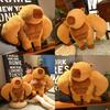 Capybara Muscle Plush Toy Animal Pillow Stuffed Birthdays Gifts Room Decoration