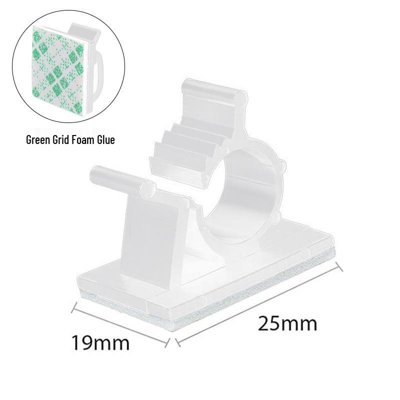 Adjustable Nylon No-Punch Power Cord Clip - Large Cable Tie AP0810