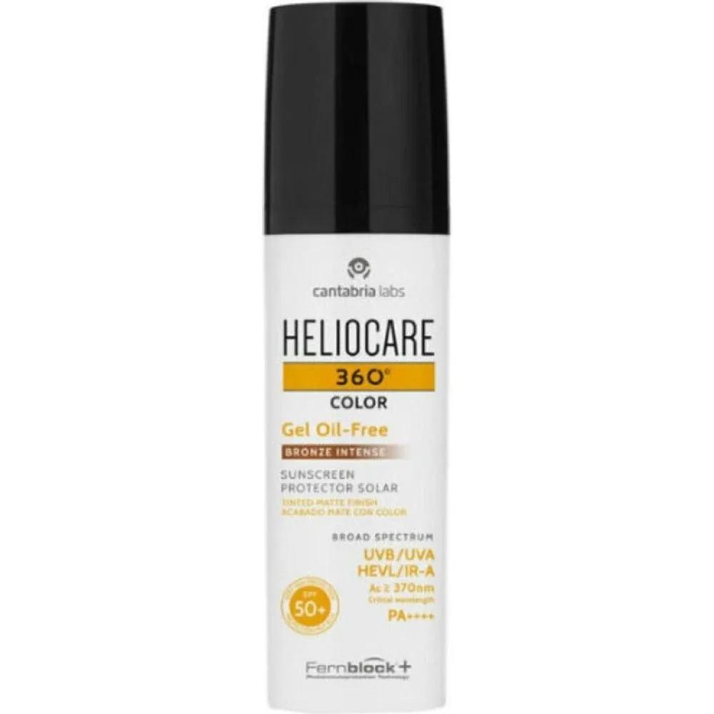HELIOCARE 360 Color Gel Без Масла SPF50+ 50 мл Bronze Интенсивная Защита от Солнца Двойное Действие как BB-Крем