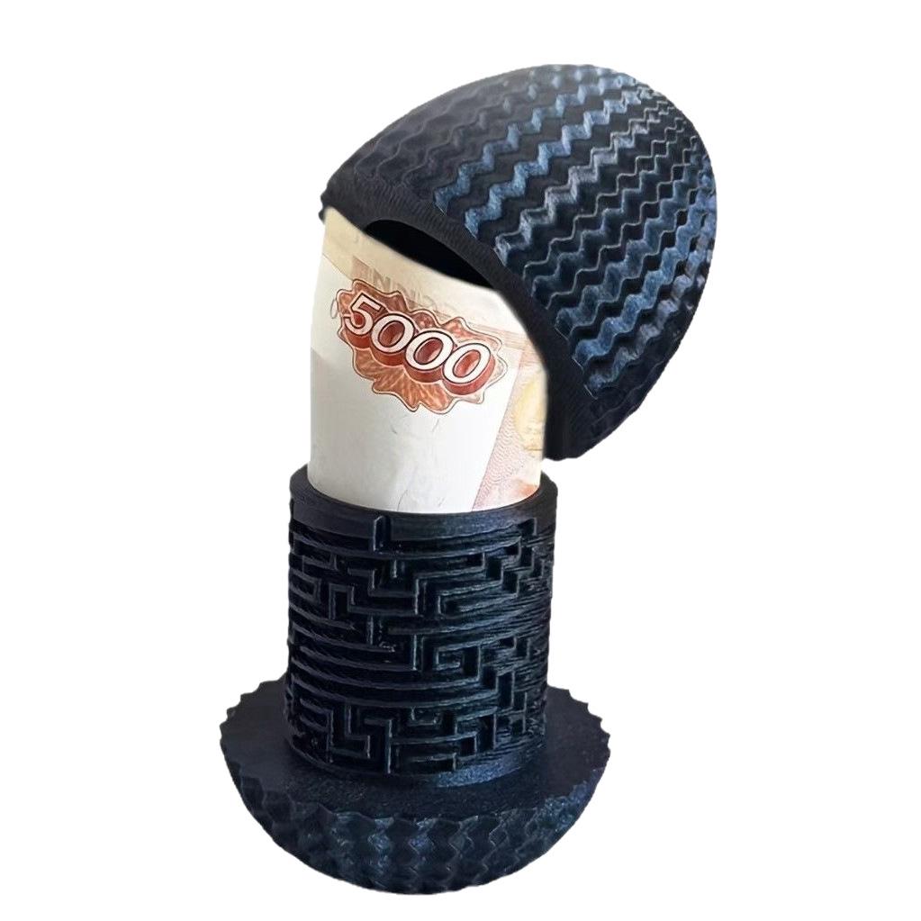 3D Printed Maze Egg Toy: Educational Brain Teaser & Storage for Kids - Trendy Ornament Gift