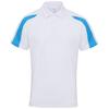 Just Cool Mens Cool Contrast Polo Shirt