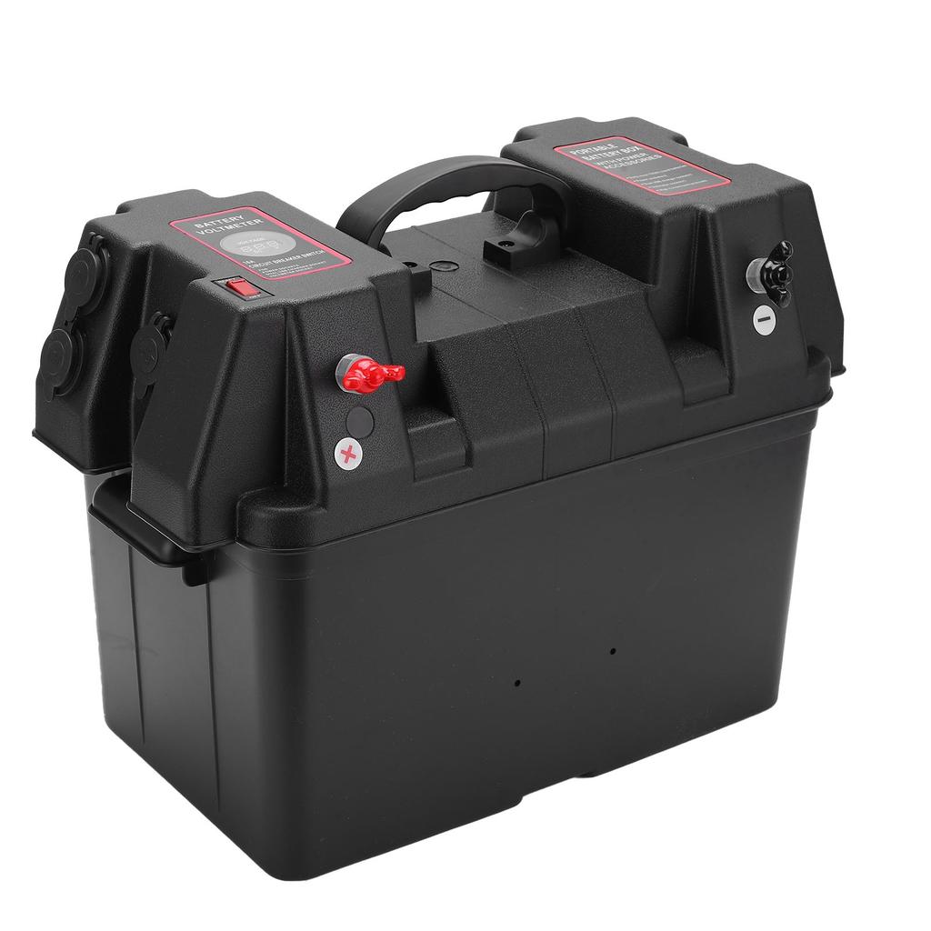 Блок резервного питания двигателя, блок питания, портативный морской аксессуар с вольтметром для автомобиля, дома на колесах, яхты, корабля 12 В