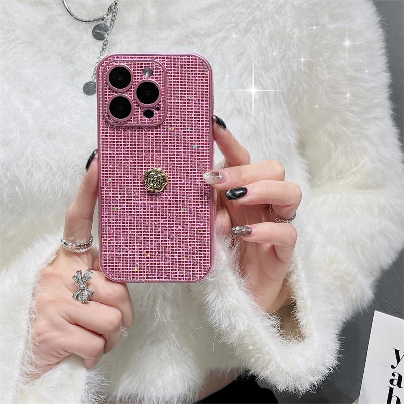 Роскошный чехол для телефона Flash Diamond для iPhone 16 15 14 13 12 11 Pro Max, модный противоударный чехол