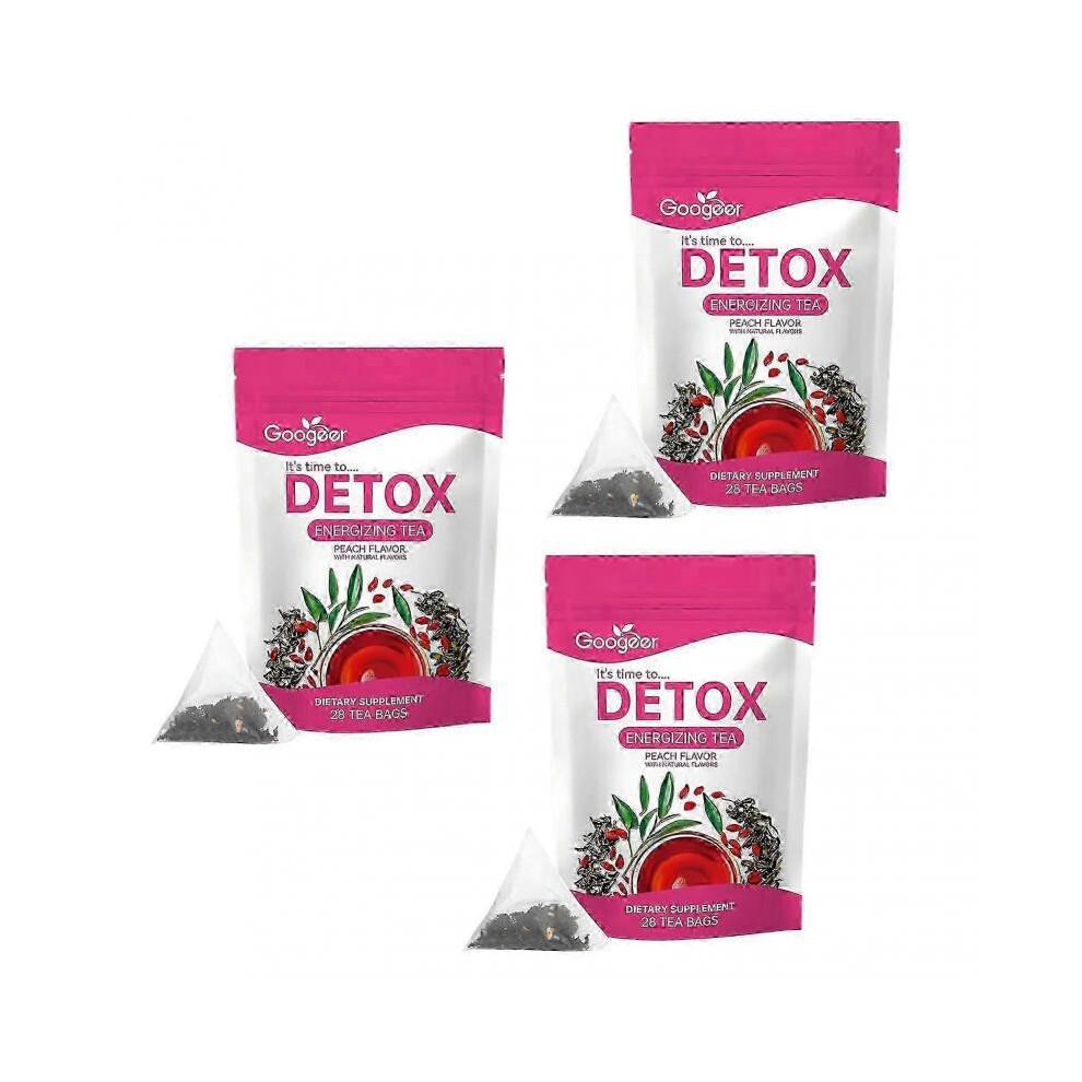 (3 Bags) 28pcs Detox Tea for Weight Loss Belly Fats Herbal Slimming Tea for Metabolism Boost Effective Quick Fats Loss Body Shaping for Mens Womens