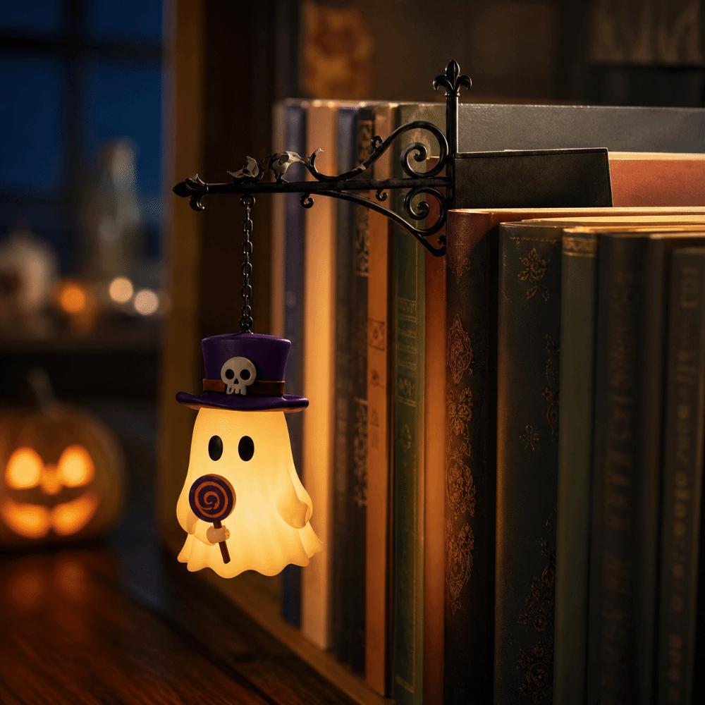Vintage Style Bookshelf Lamp Soft Warm Light Bookshelf Light Library Lantern Light Reading Nook