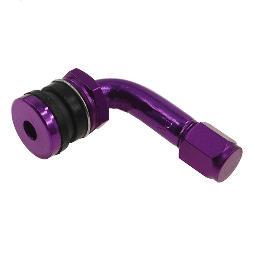 Aluminum Tubeless Valve Stems 90° CNC Rim Valves with Cap for MTB Road Bike Motorcycle Lightweight Durable