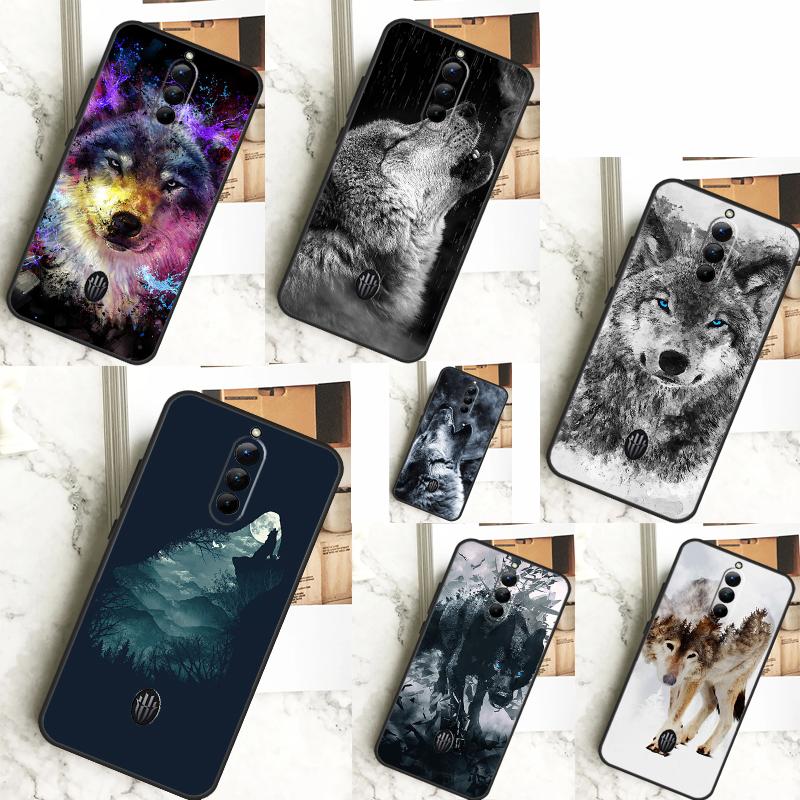 Чехол Wolf Howls Art для ZTE Nubia Red Magic 9 Pro Plus RedMagic 8 8S Pro Plus 6 7 6S 7S Pro 5G 5S 6R