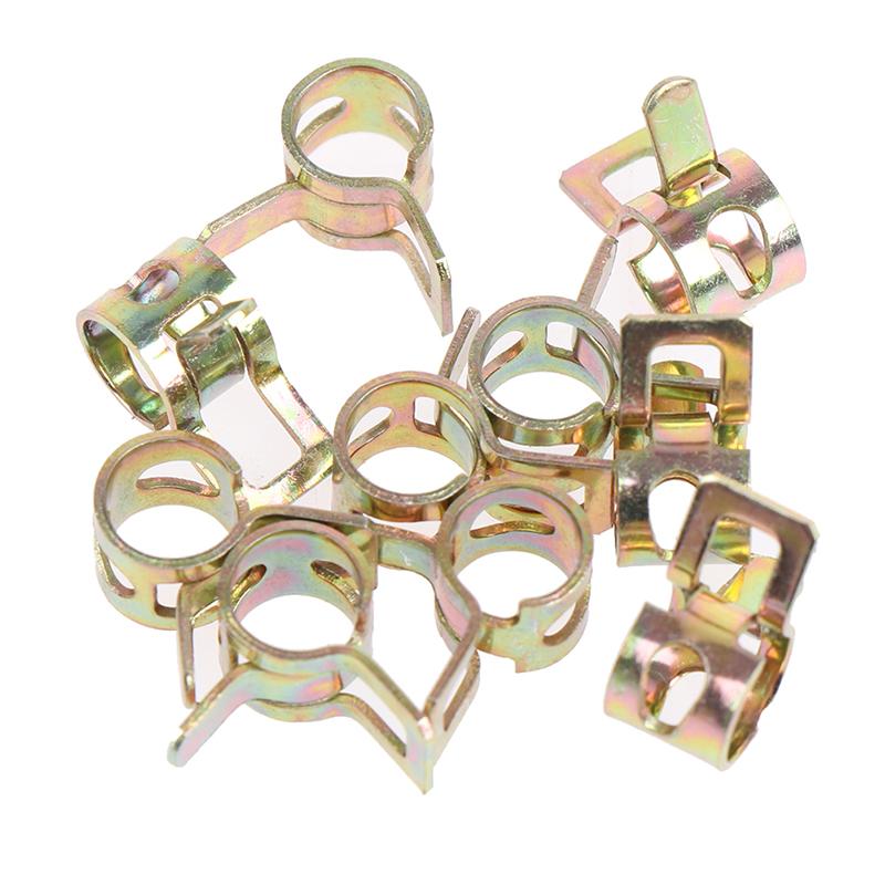 10Pcs/Set Spring Band Fuel Hose Clips Silicone Pipe Clamp 6Mm 7Mm 8Mm 9Mm 10Mm