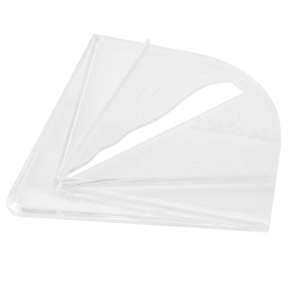 Impact Proof Acrylic Center Finder Lightweight Round Circle Finder Woodworking and DIY Projects
