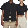 Nike SB Shirts Unisex Black Lapel Moderate Shirt DV9074-010