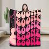 Benson Boone Tour Blankets  Flannel Novelty Warm Throw Blanket for Bed Sofa Textile Decor