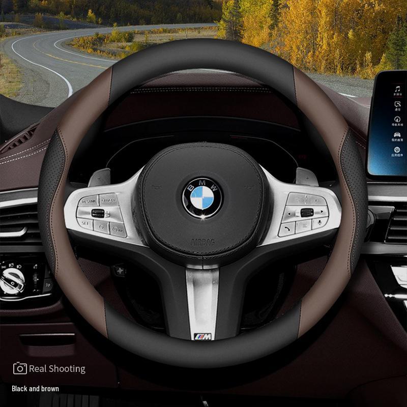 Steering Wheel Cover for BMW 2024 3, 4, 5, 7 Series, 2025 3 Series 325Li/330, X3