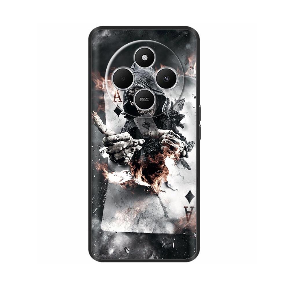 Для Xiaomi Redmi 14C Силиконовый Чехол Милый Рисунок Мягкий ТПУ Чехол для Телефона Для Redmi 14C Fundas Защитная Задняя Крышка 14 C Бампер Чехлы