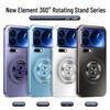 Xiaomi 17Promax Redmi K80 Магнитная вращающаяся подставка Матовое защитное стекло