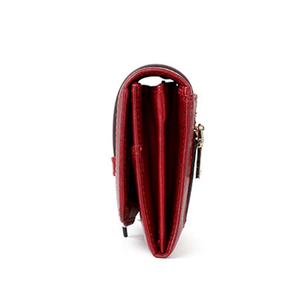 Женский длинный кошелек из натуральной кожи с RFID защитой