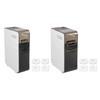 Slim Bathroom Storage Cabinet Plastic Narrow Bathroom Storage Space Saving Floor Organizer Side Unit