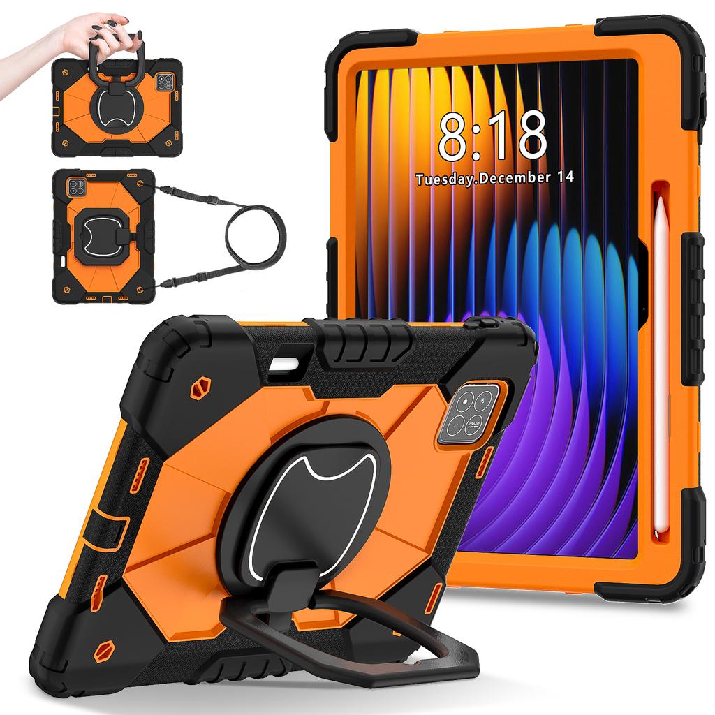 Для Xiaomi Pad 7 Pro/Pad 7 Чехол Силикон+ПК Подставка Чехол для планшета