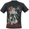 Slayer "Reign in Blood" Трэш-метал Альбом Обложка Треклист Графика Унисекс Хлопок Большого Размера Уличная Одежда Футболка