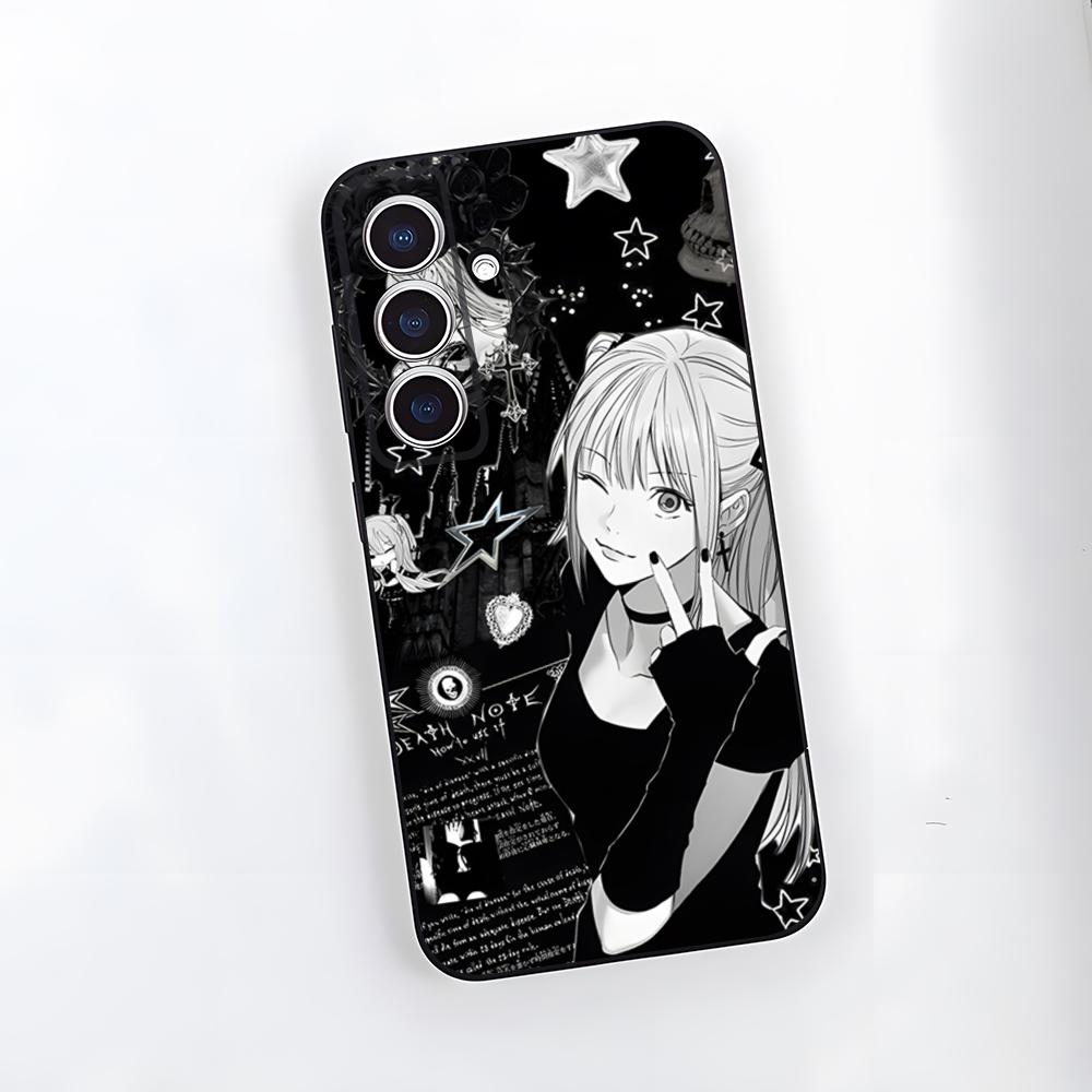 Чехол для телефона D-Death Note для Samsung S25 Plus S20 S20 Plus S22 Ultra S23 FE S21 Plus S21 Ultra Мягкий чехол