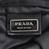 PRADA Shoulder Bag black Nylon Women Used