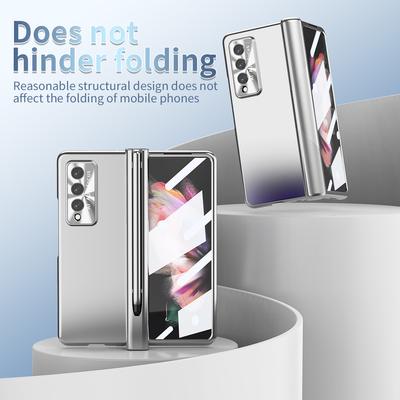 Противоударный чехол с полным покрытием для Samsung Galaxy Z Fold 3 5G Fold3 Fold 4 Fold4 Нескользящая защитная пленка из закаленного стекла