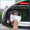 Регулируемые на 360° Широкоугольные Боковые Зеркала Заднего Вида Автомобиля Вспомогательные Зеркала для Парковки в Слепых Зонах Для Nissan GTR C210 R30 GTS-R R33 R34 GT-R R35